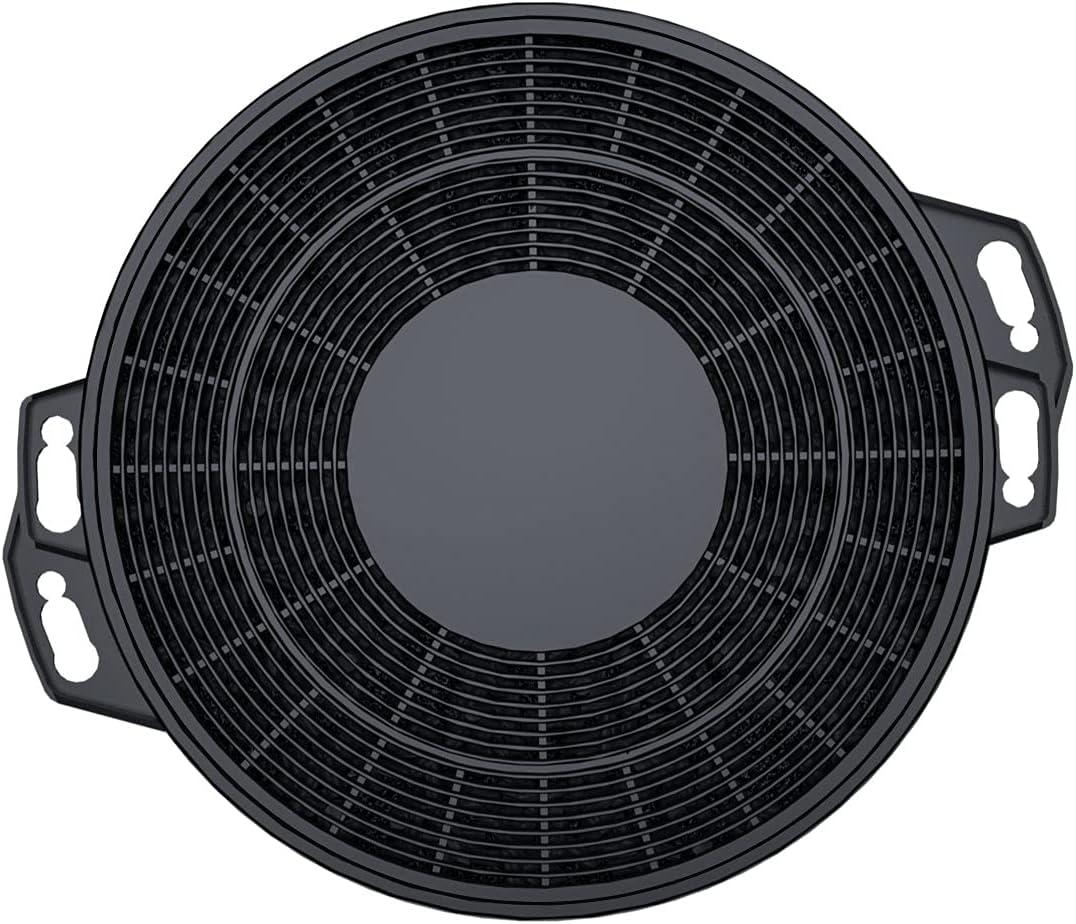 imageCIARRA CACF006 Range Hood Carbon Filters Replacement Charcoal Filters for Ductless Ventilation Carbon Filters for Recirculation Easy Installation Set of 2