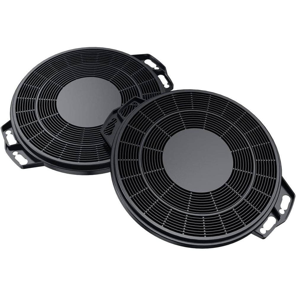 imageCIARRA CACF006 Range Hood Carbon Filters Replacement Charcoal Filters for Ductless Ventilation Carbon Filters for Recirculation Easy Installation Set of 2