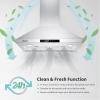 imageCIARRA Range Hood 30 inch 760m3h Ductless Stove Hood Vent for Kitchen in Stainless Steel Ducted and Ductless Convertible