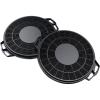 imageCIARRA CACF006 Range Hood Carbon Filters Replacement Charcoal Filters for Ductless Ventilation Carbon Filters for Recirculation Easy Installation Set of 2
