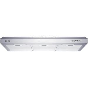 imageCIARRA Black Range Hood 30 inch Under Cabinet Ductless Range Hood Vent for Kitchen with Antifingerprint Design 3 Speed Exhaust Fansilver