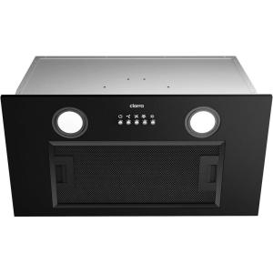 imageCIARRA Insert Range Hood 20 inch with Push Button Control 650 CFM Stainless Steel Built in Hood Range 20 inch with 3 Speed Exhaust Fan CAS52913EBlack