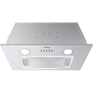 imageCIARRA Insert Range Hood 20 inch with Push Button Control 650 CFM Stainless Steel Built in Hood Range 20 inch with 3 Speed Exhaust Fan CAS52913ESilver