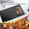 imageCIARRA 30 inch Induction Cooktop 4 Burners 8200W Builtin Induction Stovetop with Booster Timer ampamp Safety Lock5 burner