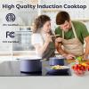 imageCIARRA 30 inch Induction Cooktop 4 Burners 8200W Builtin Induction Stovetop with Booster Timer ampamp Safety Lock5 burner