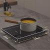 imageCIARRA CATIH1 1800W Portable Induction Cooktop Ultra Slim Single Electric Countertop Burner with Sensor Touch and Digital timer ETL ApprovedBlack2000W