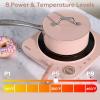 imageCIARRA CATIH1AP Portable Induction Cooktop Slim Single Electric Countertop Burner with Sensor Touch and Digital time PinkPink