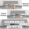 image:imageCIARRA 42 Inch Under Cabinet Range Hood950 CFM Professional 304 Stainless SteelGas Leak DetectionWiFi amp Voice Control4Speed Fan with BoostDuctedDuctless Convertible for Luxury Kitchen CAS42928AStainless Steel  Under Cabinet