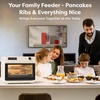 image:imageCIARRA 12in1 Countertop Steam Air Fryer Oven Pro 254QT Large Capacity Convection Toaster Oven with Bake Dehydrate Ferment Sterilize SelfClean Adjustable Temperature amp Timer for Daily CookingWhite