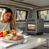 image:imageCIARRA 12in1 Countertop Steam Air Fryer Oven Pro 254QT Large Capacity Convection Toaster Oven with Bake Dehydrate Ferment Sterilize SelfClean Adjustable Temperature amp Timer for Daily CookingGrey