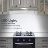 image:imageCIARRA 36 Inch Under Cabinet Range Hood Kitchen Stove Vent for Home Cooking 300CFM Ductless Ducted Convertible 3 Speed Exhaust 5Layer Aluminum Filters amp 2 LED Lightssilver