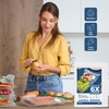 image:imageCIARRA BPA Free Reusable Vacuum Sealer Bags 30 Pcs 8 x 12 Reusable Food Storage Zipper Bags with Air Valve for Sous Vide Cooking Freezer Microwave Heating 30 Count Pack of 2