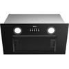 image:imageCIARRA Insert Range Hood 20 inch 650 CFM Kitchen Stove Vent Hood with LED Light 3 Speed Exhaust Fan Push Button Black CAB52913ENBlack
