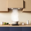 image:imageCIARRA Insert Range Hood 20 inch 650 CFM Kitchen Stove Vent Hood with LED Light 3 Speed Exhaust Fan Push Button Black CAB52913ENSilver