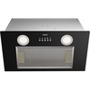 image:imageCIARRA Insert Range Hood 20 inch 650 CFM Kitchen Stove Vent Hood with LED Light 3 Speed Exhaust Fan Push Button Black CAB52913ENBlack