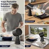 image:imageCIARRA Portable Range Hood Pro 3Speed 150CFM Desktop Kitchen Exhaust Fanlight black